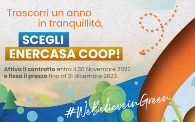 Prosegue “Prezzi Fissi”, la soluzione di EnerCasa Coop per affrontare il caro bollette!